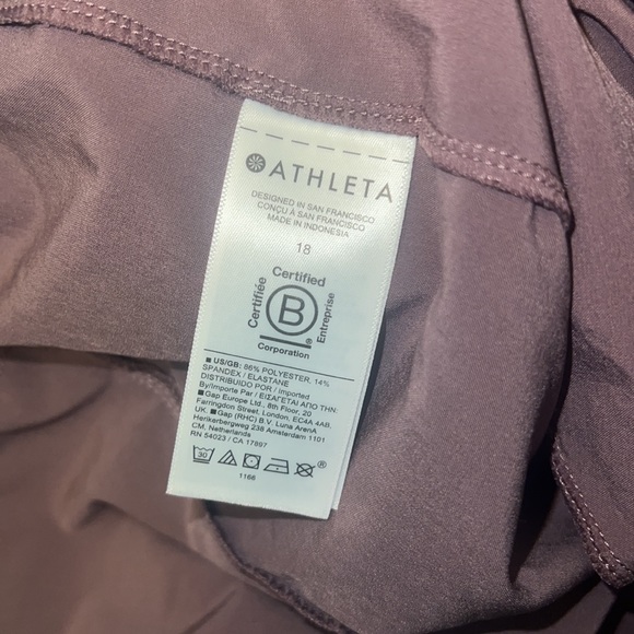 Athleta Brooklyn Heights Wide Leg Pant Damask Mauve 18 - Picture 9 of 10